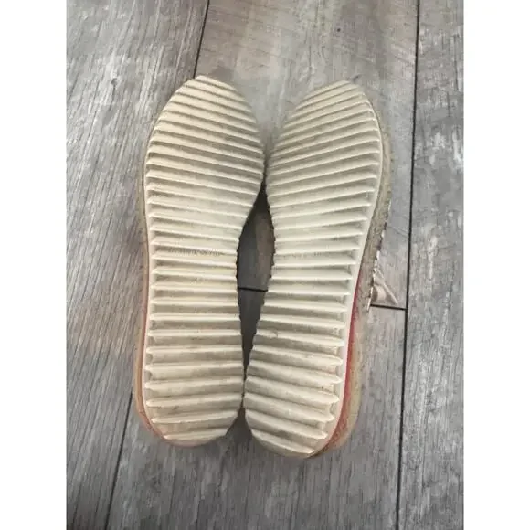 SZ Blockprints x Anthropologie Daphne Floral Lace-Up Espadrille Sneaker 9 9.5 - Picture 5 of 7